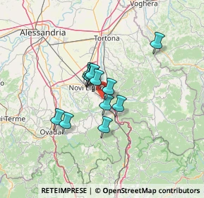Mappa Via Gaetano Donizetti, 15069 Serravalle Scrivia AL, Italia (8.74923)