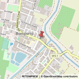 Mappa Via Ravarino Carpi, 48, 41030 Bomporto, Modena (Emilia Romagna)