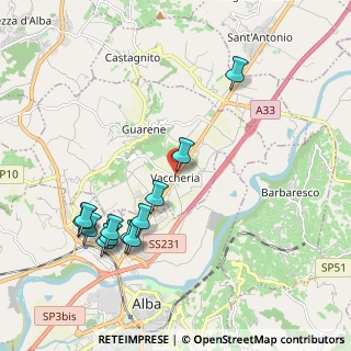 Mappa Via Cavour, 12050 Guarene CN, Italia (2.21833)