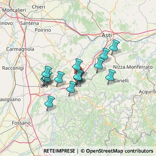 Mappa Via Cavour, 12050 Guarene CN, Italia (11.12733)
