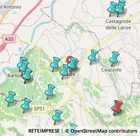 Mappa Via Giulio Cesare, 12052 Neive CN, Italia (2.6445)