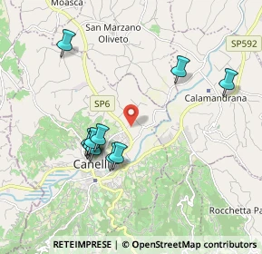 Mappa Via Olindo Giovanni, 14053 Canelli AT, Italia (1.81273)