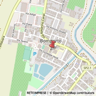 Mappa Via Giuseppe Verdi, 41030 Bomporto MO, Italia, 41030 Bomporto, Modena (Emilia Romagna)