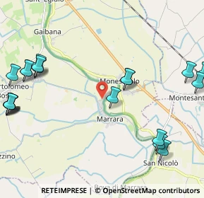 Mappa Via del Primaro, 44124 Marrara FE, Italia (2.923)