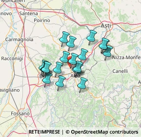Mappa Frazione Racca, 12050 Guarene CN, Italia (9.7755)