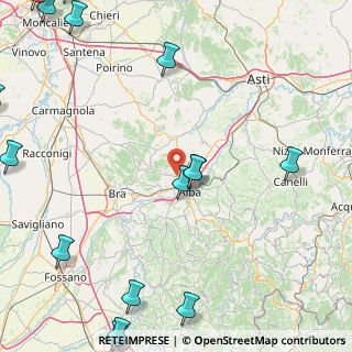 Mappa Reg. Catena Rossa, 12040 Piobesi d'Alba CN, Italia (28.86941)