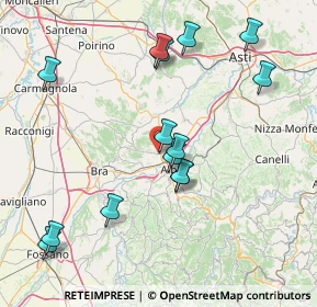 Mappa Reg. Catena Rossa, 12050 Guarene CN, Italia (16.67357)