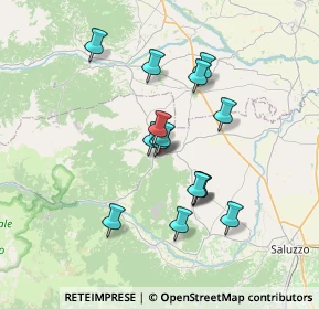 Mappa Piazza Stazione, 12032 Barge CN, Italia (5.93267)