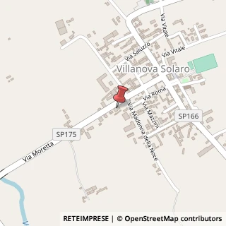 Mappa Via Moretta, 1, 12030 Villanova Solaro, Cuneo (Piemonte)