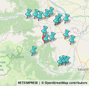 Mappa Via Fabio Filzi, 12032 Barge CN, Italia (7.56778)