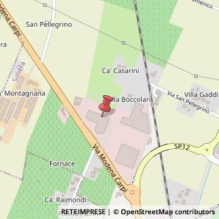 Mappa Via Modena Carpi, 41019 Soliera, Modena (Emilia Romagna)