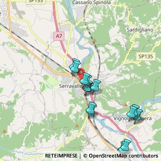 Mappa Autostrada dei Giovi &, 15069 Serravalle Scrivia AL, Italia (2.34063)