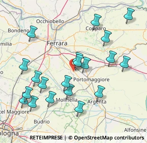 Mappa Via della Bonetta, 44011 Argenta FE, Italia (17.093)