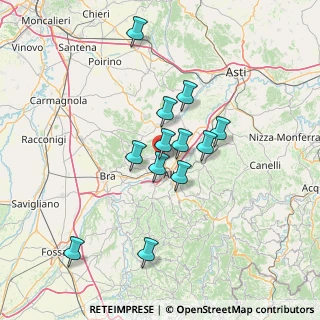 Mappa Località catena rossa, 12040 Piobesi D'alba CN, Italia (11.8775)