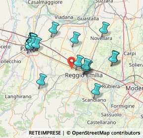 Mappa Via De Chirico, 42124 Reggio nell'Emilia RE, Italia (15.785)