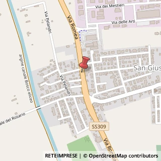 Mappa Via Romea, 72A, 44020 Comacchio, Ferrara (Emilia Romagna)