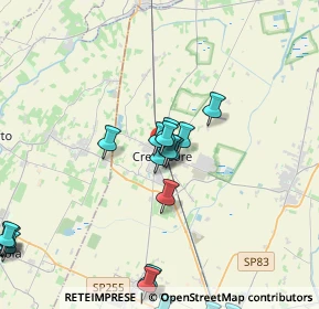 Mappa Viale Amendola, 40014 Crevalcore BO, Italia (5.0325)