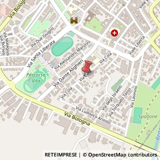 Mappa Via cola 24, 44042 Cento, Ferrara (Emilia Romagna)
