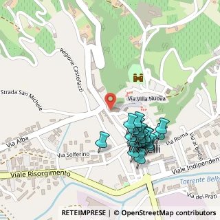 Mappa Via Giuseppe Verdi, 14053 Canelli AT, Italia (0.236)
