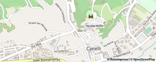 Mappa Canelli