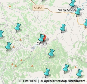 Mappa Via Amilcare Soria, 14053 Canelli AT, Italia (5.80429)
