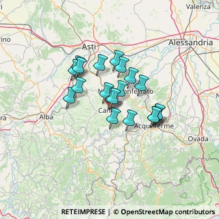 Mappa Via Amilcare Soria, 14053 Canelli AT, Italia (10.0955)