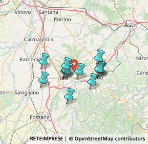Mappa Fraz. Valle Rossi, 12040 Sommariva Perno CN, Italia (9.06538)
