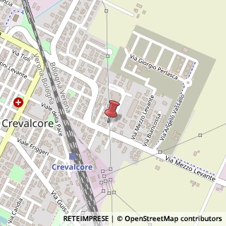 Mappa Via Pietro Nenni, 9, 40014 Crevalcore, Bologna (Emilia Romagna)