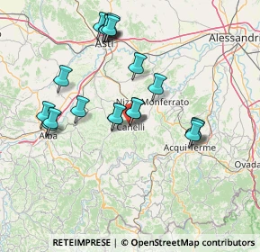 Mappa Via Giuseppe Garibaldi, 14053 Canelli AT, Italia (14.754)