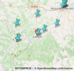Mappa Via Villanova, 14053 Canelli AT, Italia (5.08636)