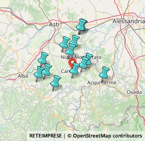 Mappa Via Cavaliere Ottavio Di Riccardona, 14053 Canelli AT, Italia (10.43385)