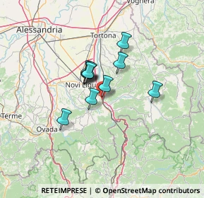 Mappa Via Ospedale, 15069 Serravalle Scrivia AL, Italia (8.70545)