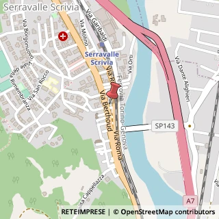 Mappa Via Berthoud, 106, 15069 Serravalle Scrivia, Alessandria (Piemonte)