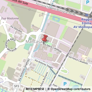 Mappa Via Felice Cavallotti, 16, 42122 Reggio nell'Emilia, Reggio nell'Emilia (Emilia Romagna)