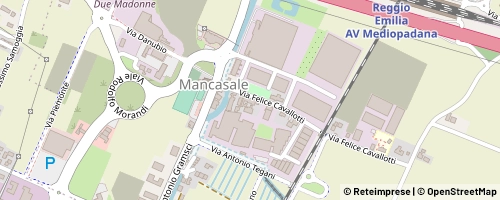 Mappa Reggio nell’Emilia