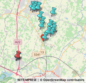 Mappa SS 413, 41019 Appalto MO (3.936)