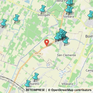 Mappa Strada Statale, 41030 Bastiglia MO, Italia (3.148)