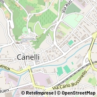 Map Canelli