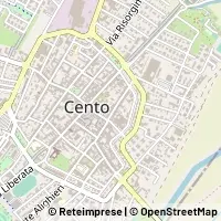 Hartă Cento
