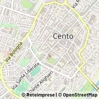Hartă Cento