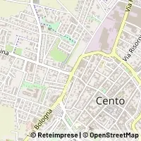 Mapa Cento