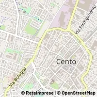 Mapa Cento