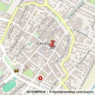 Mappa Via provenzali marcello 3, 44042 Cento, Ferrara (Emilia Romagna)
