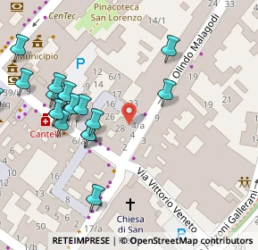 Mappa Via Ghetto, 44042 Cento FE, Italia (0.085)