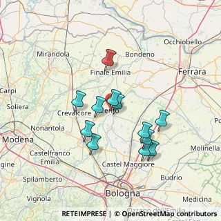 Mappa Via Guglielmo Marconi, 44042 Cento FE, Italia (12.15)