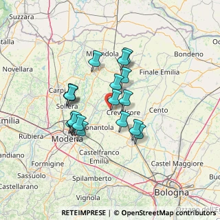 Mappa Via Parri, 41017 Ravarino MO, Italia (11.5665)