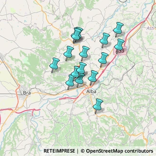 Mappa SP 10, 12040 Piobesi d'Alba CN (5.83063)