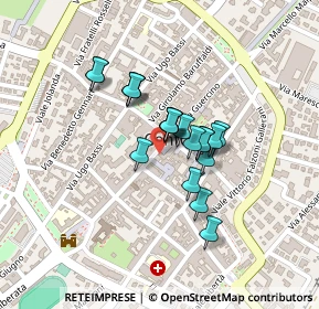 Mappa Corso del Guercino, 44042 Cento FE, Italia (0.145)