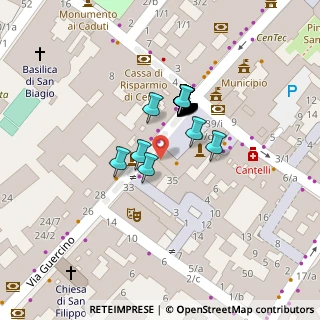 Mappa Corso del Guercino, 44042 Cento FE, Italia (0)