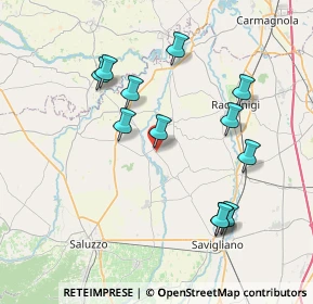 Mappa Via Ruffia, 12030 Villanova Solaro CN, Italia (7.63)